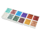 12 Colors  Glitter Art Supplies For Artists Watercolor Paint Set