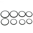 8pcs Metal Camera Lens Filter Step Up Adapter Rings for DSLR Camera Parts