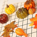 Simulation Pumpkin Maple Leaves Halloween Home Decoration Accessories M6Q1