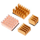 Copper+ Aluminum Heatsink Cooler Radiator Kit for Raspberry Pi JR