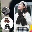 Usb Heated Scarf Soft Heating Shawl With Pockets Unisex Winter Warm Neck Wr