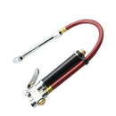 Air Tire Pressure Filler Dual Chuck Inflator Car Gauge 12inch Compressor Hose