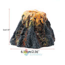 Volcano Air Bubble Stone Rockery Oxygen Pump Aquarium Fish Tank Ornament Decor A
