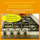 Clear View Stove & Oven Knob Covers- New Care Baby Child Safety & Kitchen T P8T6