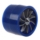 Turbo Fan Intake Fuel Saver Fan - Blue F3H2