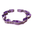 Yoga Elastic Pull Strap Exercise Dance Resistance Band Equipment (Purple) A