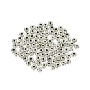 Stainless Steel Oblate Spacer Beads DIY Bracelet Necklace Beads Jewelry Making