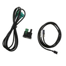 Aux In Switch With USB Wire Cable Adapter For BMW 3 5 Series E87 E89 E90 E91 X5