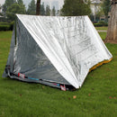 10pcs Emergency Foil Thermal Heat Blankets Home Outdoor Survival Supplies