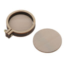 Mini Round Wooden Embroidery Hoop Cross Stitch Hoop Sewing Supplies 34mm