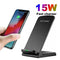 15W Qi Wireless Charger Fast Charging Dock Stand For Universal iPhon L1K2 G A1K8