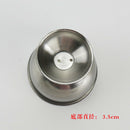 4X(Egg Cup,Egg Tray Stainless Steel Soft Boiled Egg Cups Holder Stand DishwX2P5)
