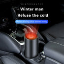 12V Car Windshield Heater Multi Function Portable Car Heating Cooling Fan