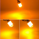 2X Amber 1156/BAU15S 3014-144SMD LED Bulb HighPower Super Bright Brake Light