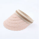 Summer Lace Empty Top Visor Outdoor Fashion Hollow Beach Hat Sun Protection
