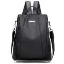 Simple Fashion Ladies Backpack Nylon Anti-Theft Multifunctional Shoulder Ba C7C1