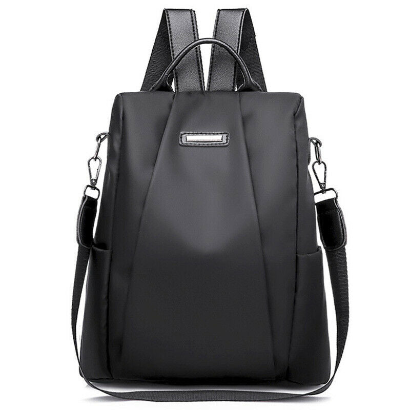 Simple Fashion Ladies Backpack Nylon Anti-Theft Multifunctional Shoulder Ba C7C1