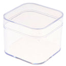 1Pc Plastic Transparent Storage Container Box For Light Clay Foam Mud Tool3C