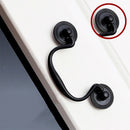 Modern Matte Black Door Knobs - Cupboard Cabinet Drawer Pull Handle 115mm