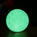 7 Colors Changing Crystal Ball LED Night Light Lamp For Christmas Wedding