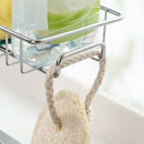 Adjustable Faucet Drainage Shelf Stainless Steel Kitchen Sundries Storage RaO3F4