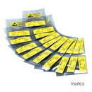 950 Pcs 0.5 Mm Watches Back Case Rubber Waterproof O-Ring Gasket Repair Tools