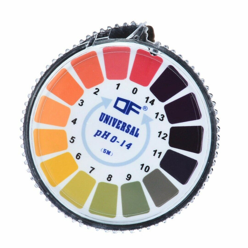 5M PH Test Strips Tester Urine Saliva Test Paper Roll Full Range 0-14