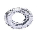 10x Aluminum Foil Round Gas Burner Disposable Bib Liners Stove Covers HUES