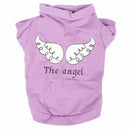 Cute little pet T shirt best puppy cat apparel dog clothes best angel print