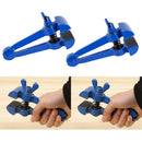 2 Pieces Blue Hand Held Hobby Mini Vise For Jewelry Making Tool 12cm/16cm
