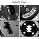 24Led 200 Lumens Outdoor Cordless Patio Umbrella Pole Light Garden Portable F9C5