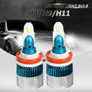 2pcs Mi2 H8/H9/H11 LED Car Headlight Bulbs 50W 6000lm 6500k 12V Headlamp