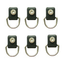 6PC Canoe Kayak D Rings Fitting Outfitting Fishing Rigging Bungee Kit Acces Y3Q7