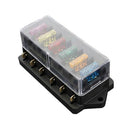 6 Way 90V Anti Lost Replacement Easy Install Car Inserting Professional Fuse Box
