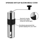 Stainless Steel 304  Manual Coffee Bean Grinder Mill Hand Grinder Kitchen ToM5F5