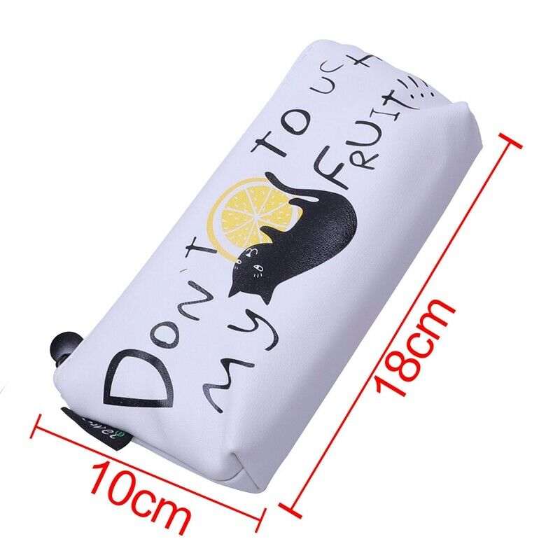 2pcs Large Capacity Pencil Bag Creative Simple Small Fresh Pencil Box Femal F3O9