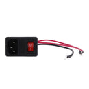 10A 220V/110V Inlet Module Plug Fuse Switch Male Power Socket