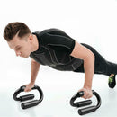1 Pair Push Up Bars Stand Foam Handles for Chest Press Pull Gym Fitness Exercise