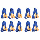 10Pcs Soft Silicone Corded Ear Plugs Reusable Hearing Protection Earplug GifLJ