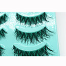 5 Pairs Of False Eyelashes Refined Manual Sharpening Soft Transparent terrier