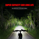 20W Mountain Bicycle Warning Torch 1800LM Waterproof T6 LED Bike Headlight
