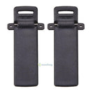 2Pcs UV-5R Clip 2-way Radio Walkie Talkie Spare Part Back Belt Clip For Baofeng