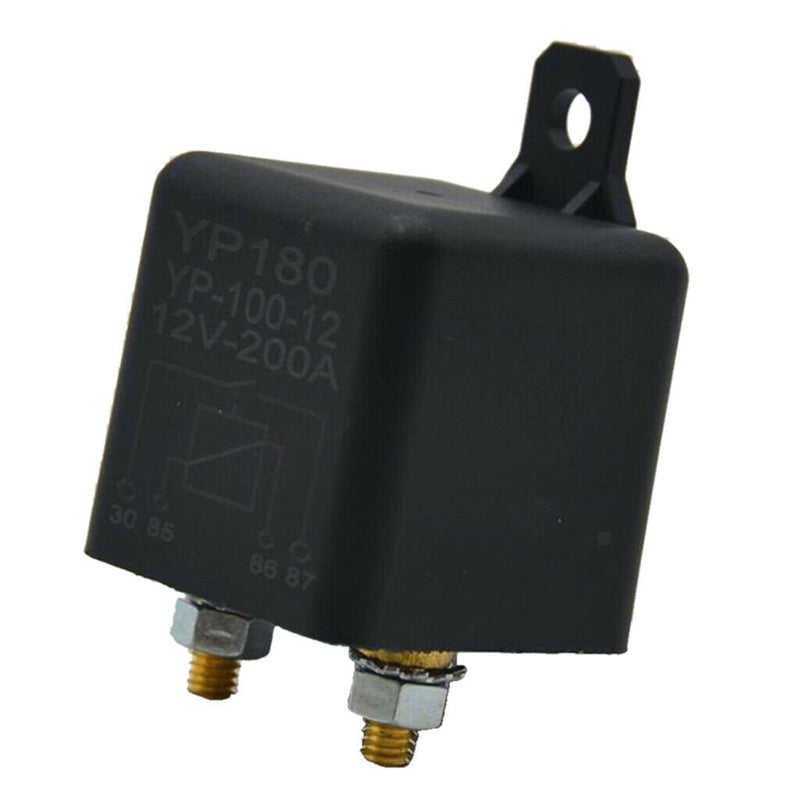 200A AMP Car Starter Automotive Relay Heavy Duty SPST 4pin DC 12V Terminals