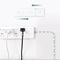 Self-Adhesive Power Strip Holder Fixator-Wall-Mounted Socket Cable Fi ME