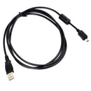 2 In 1 USB Data Cable Cord Lead PC Cables Wire Line For Olympus 12P Cameras