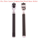 Manual Rotate Razor Three Layers No Blades Beard Trimming Hair Mustache Rem- OZ