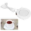 220V Electric Powered Cup Warmer Heater Coaster Pad Coffee Mug Tea Milk Coa M5R9