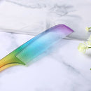 Anti-Static Rainbow Hair Comb Double Head Entangled Hair Styling Tool (10)