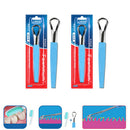 1 Pc Tongue Scraper  Stainless Steel Oral Fresher Cleaner Brush for Adults,