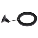 15x Fish Tank Feeding Food Tool Floating Square Feeder With Suction Cup Black